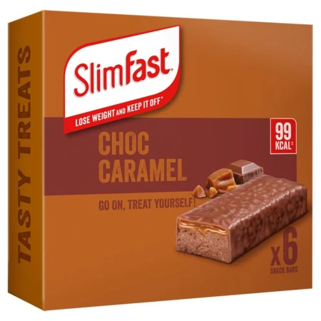 SlimFast Chocolate Caramel Treat Bar Multipack 6 x 26g.jpg