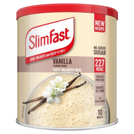 SlimFast Vanilla Meal Shake Powder 10 Meals 365g.jpg