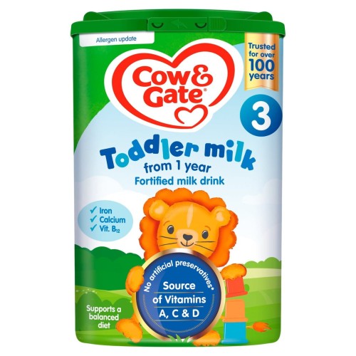 Przejdź do produktu Cow & Gate 3 Baby Toddler Milk Formula 1+ Years 800g