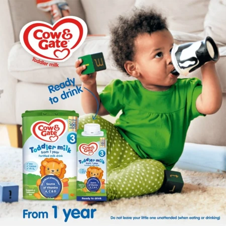 Cow &amp; Gate 3 Baby Toddler Milk Formula 1+ Years 800g 4.jpg