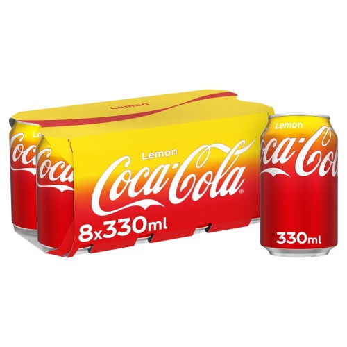 Przejdź do produktu Coca-Cola Lemon 8 x 330ml