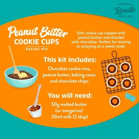 Dr. Oetker Peanut Butter Cups Cookie Mix 240g 2.jpg