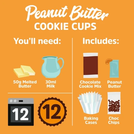 Dr. Oetker Peanut Butter Cups Cookie Mix 240g 3.jpg