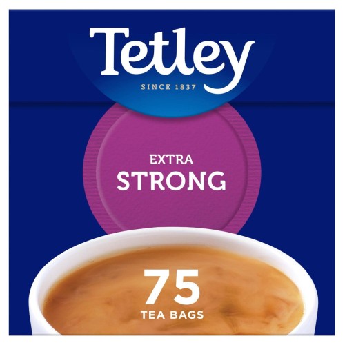 Przejdź do produktu Tetley Extra Strong Tea Bags 75 Tea Bags 237g