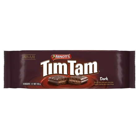 Tim Tam Dark Chocolate Biscuits 163g.jpg