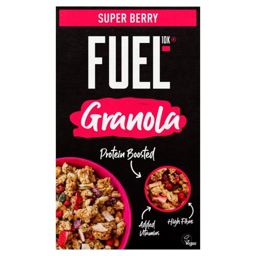 Przejdź do produktu FUEL10K Super Berry Granola Protein Boosted 400g
