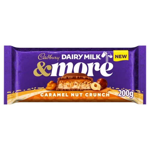 Przejdź do produktu Cadbury Dairy Milk & More Caramel Nut Crunch Chocolate 200g
