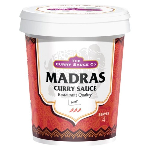 Przejdź do produktu The Curry Sauce Co. Madras Curry Sauce Hot 475g