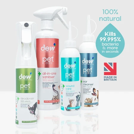 DEW Pet Wound Care Antiseptic &amp; Antifungal Spray for Itchy Dogs, Cats &amp; Animals All Types of Wounds 250ml 7.jpg