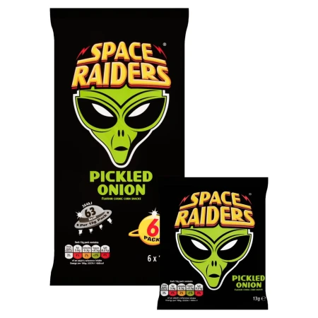 Space Raiders Pickled Onion Multipack Crisps 6 x 13g 2.jpg