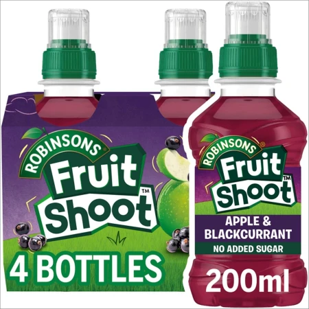 Fruit Shoot Apple &amp; Blackcurrant No Added Sugar 4 x 200ml.jpg