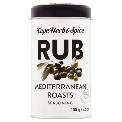 Przejdź do produktu Cape Herb & Spice Mediterranean Roasts Seasoning Rub Tin 100g