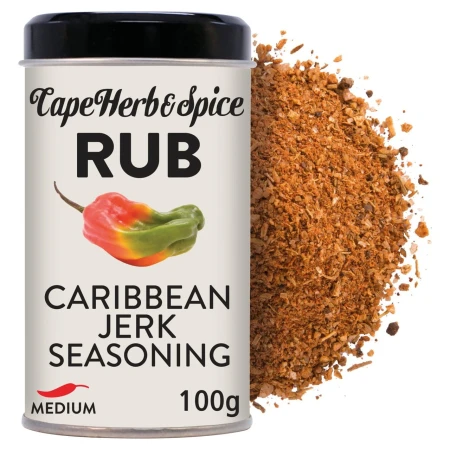 Cape Herb &amp; Spice Caribbean Jerk Seasoning Rub Tin 100g 2.jpg