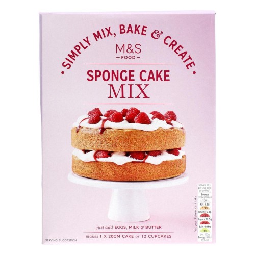 Przejdź do produktu Marks & Spencer Sponge Cake Mix 500g