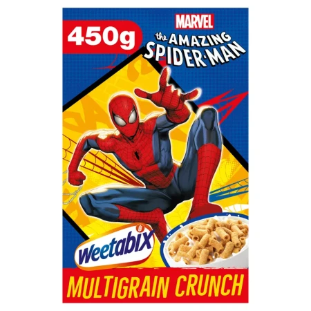 Weetabix Marvel the Amazing Spider Man Multigrain Crunch 450g.webp