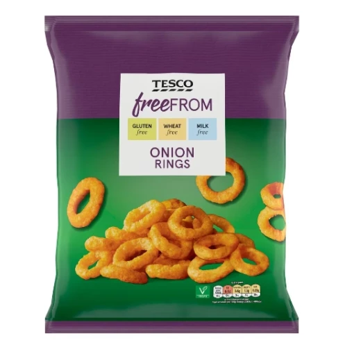 Przejdź do produktu Tesco Free From, Gluten Free Onion Rings 150g