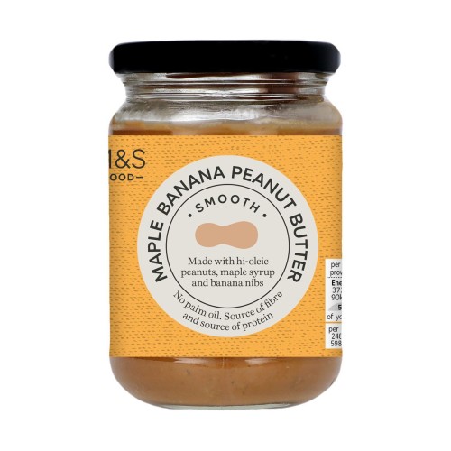 Przejdź do produktu Marks & Spencer M&S Maple Banana Smooth Peanut Butter 340g
