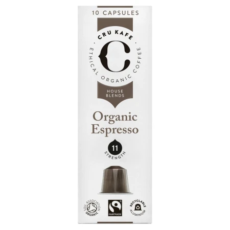 CRU Kafe Organic Espresso Blend Nespresso Compatible Capsules 10 per pack.jpg