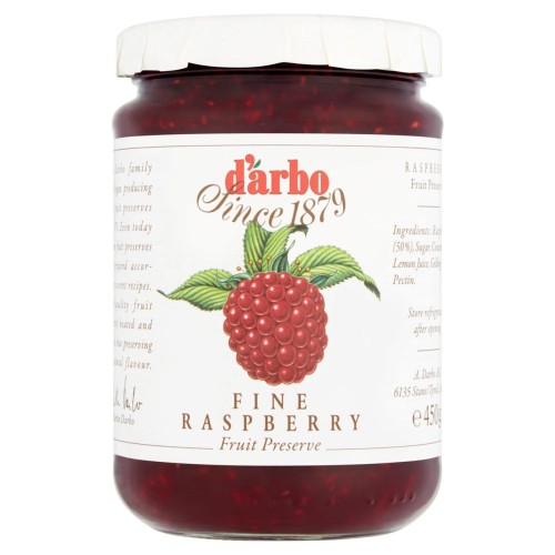 Przejdź do produktu Darbo Fine Raspberry Fruit Preserve 450g