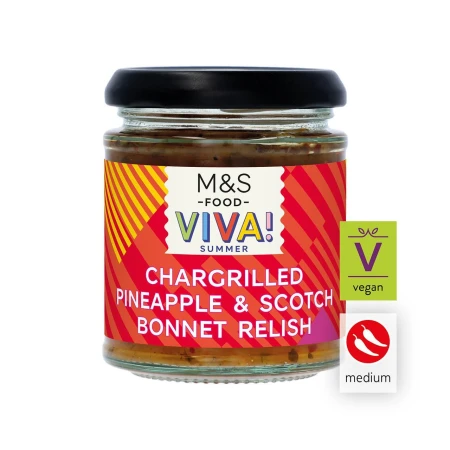 M&amp;S Pineapple &amp; Scotch Bonnet Relish 190g 2.jpg