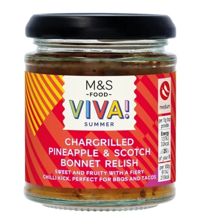 M&amp;S Pineapple &amp; Scotch Bonnet Relish 190g.jpg