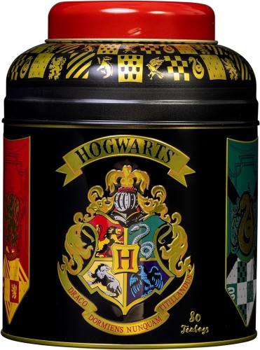 Przejdź do produktu New English Teas Harry Potter Hogwarts House Crest Tea Caddy with 80 English Breakfast Teabags