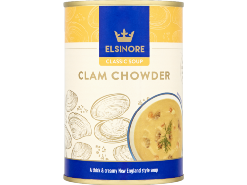 Przejdź do produktu Spinnaker Elsinore Classic Soup Clam Chowder 400g