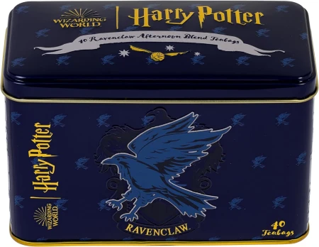 New English Teas Harry Potter Ravenclaw Crest Tea Caddy with 40 English Afternoon Teabags 10.jpg