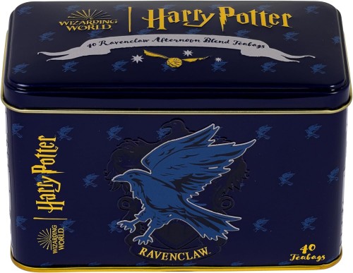 Przejdź do produktu New English Teas Harry Potter Ravenclaw Crest Tea Caddy 40 English Afternoon Teabags
