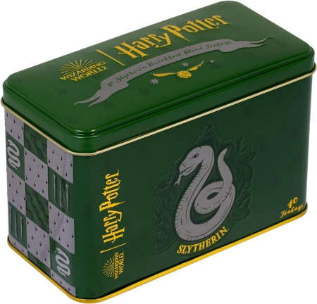 New English Teas Harry Potter Slytherin Crest Tea Caddy with 40 English Breakfast Teabags 12.jpg