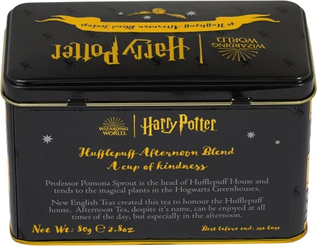 New English Teas Harry Potter Hufflepuff Crest Tea Caddy with 40 English Afternoon Teabags 14.jpg