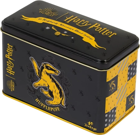 New English Teas Harry Potter Hufflepuff Crest Tea Caddy with 40 English Afternoon Teabags 15.jpg