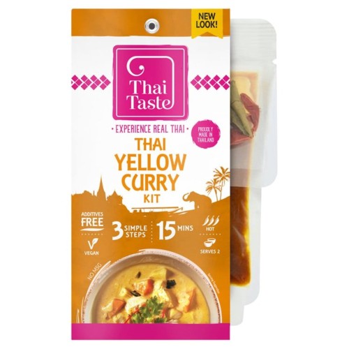 Przejdź do produktu Thai Taste Yellow Curry Meal Kit 224g