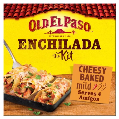 Przejdź do produktu Old El Paso Mexican Cheesy Baked Enchilada Kit 663g