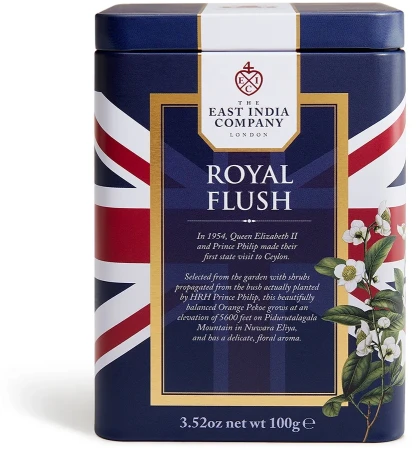 The East India Company Royal Flush Orange Pekoe Loose Leaf Black Tea Caddy 100g 8.webp