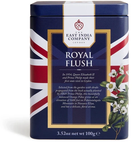 Przejdź do produktu The East India Company Royal Flush Orange Pekoe Loose Leaf Black Tea Caddy 100g