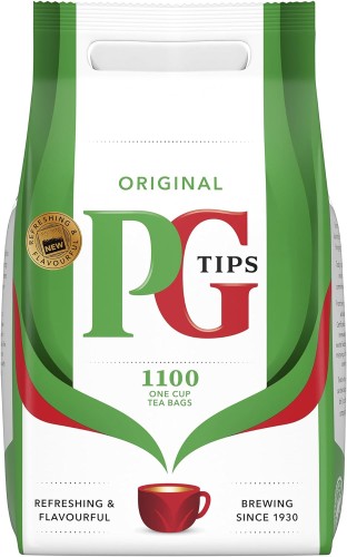 Przejdź do produktu PG Tips Original 1100 One Cup Tea Bags 