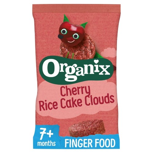 Przejdź do produktu Organix Cherry Organic Rice Cakes, 7 mths+ 50g