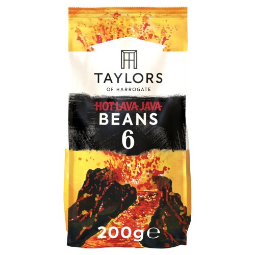 Przejdź do produktu Taylors of Harrogate Hot Lava Java Coffee BEANS 200g