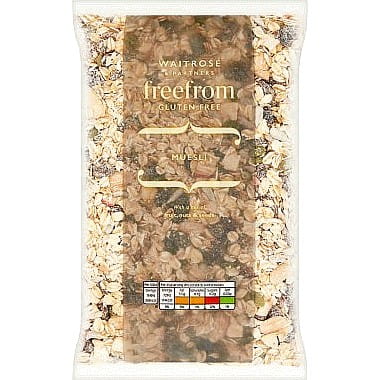 Przejdź do produktu Waitrose Free From Gluten Free Muesli 500g