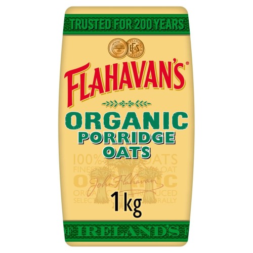 Przejdź do produktu Flahavan's ORGANIC Porridge Oats 1kg