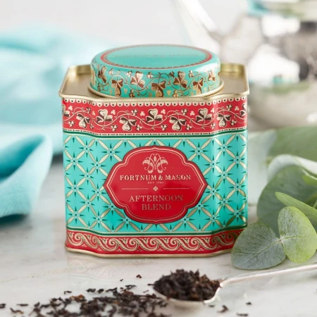 Afternoon Blend Loose Leaf Tea Decorative Caddy, 125g.jpg