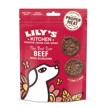 Lily's Kitchen The Best Ever Beef Mini Burgers for Dogs 70g 2.jpg