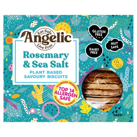 Angelic Free From Rosemary &amp; Sea Salt Savoury Biscuits 142g.jpg