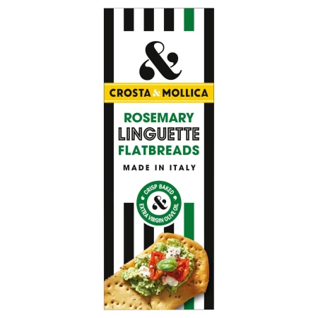 Crosta &amp; Mollica Rosemary Linguette Flatbreads 150g.jpg