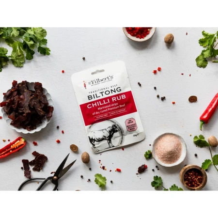 Mr Filberts Traditional Beef Biltong - Chilli Rub 30g 3.jpg