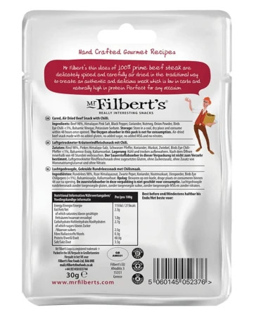 Mr Filberts Traditional Beef Biltong - Chilli Rub 30g 6.jpg