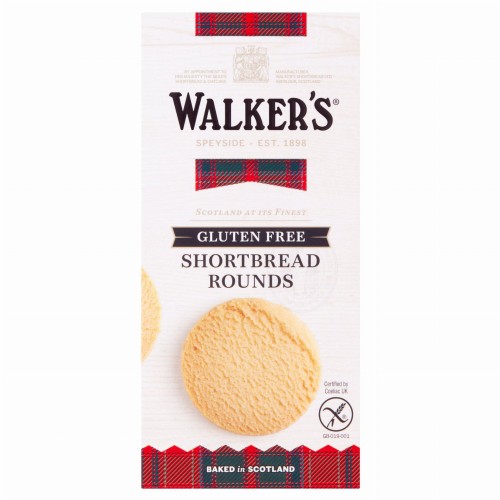 Przejdź do produktu Walker's Gluten Free Shortbread Rounds 140g