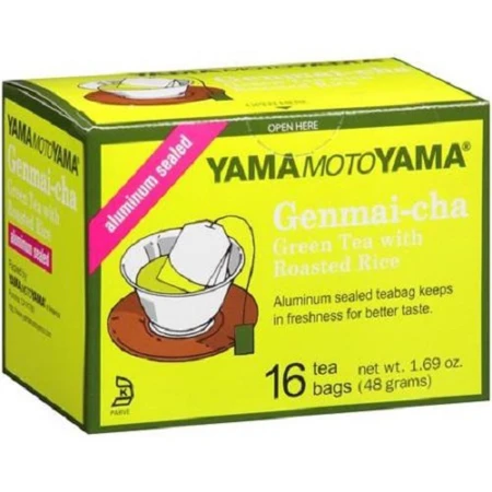 Yamamotoyama Genmai Cha Green Teabag 16 per pack.jpg