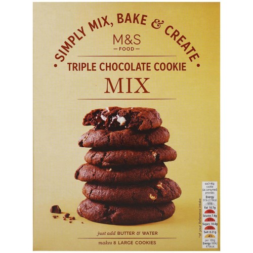 Przejdź do produktu Marks & Spencer Triple Chocolate Cookie Mix 300g